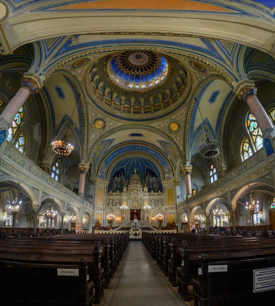 Szeged Ungern Interiör Szeged Synagoga Designad Lipot Baumhorn — Stockfoto