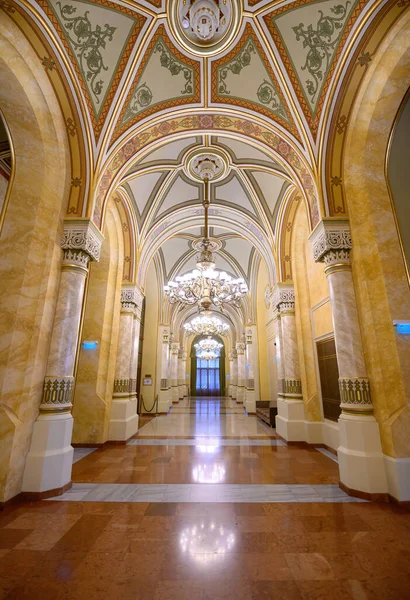 Budapeste Hungria Interior Vigado Concert Hall Segunda Maior Sala Concertos — Fotografia de Stock