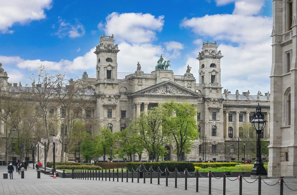 Budapest Ungarn Das Alte Gebäude Des Ungarischen Ethnographischen Museums — Stockfoto