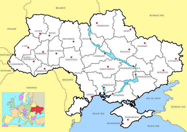 Ukrayna Haritası