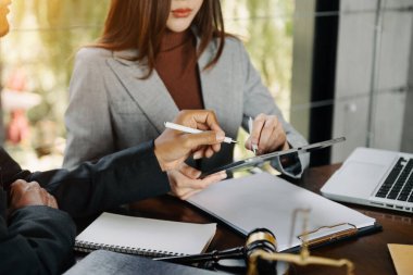 Project managers working and planning business ideas 