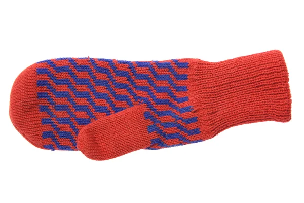 Red mitten — Stock Photo, Image