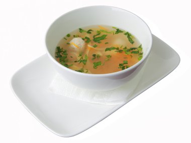 noisettes tavuk şehriye çorbası