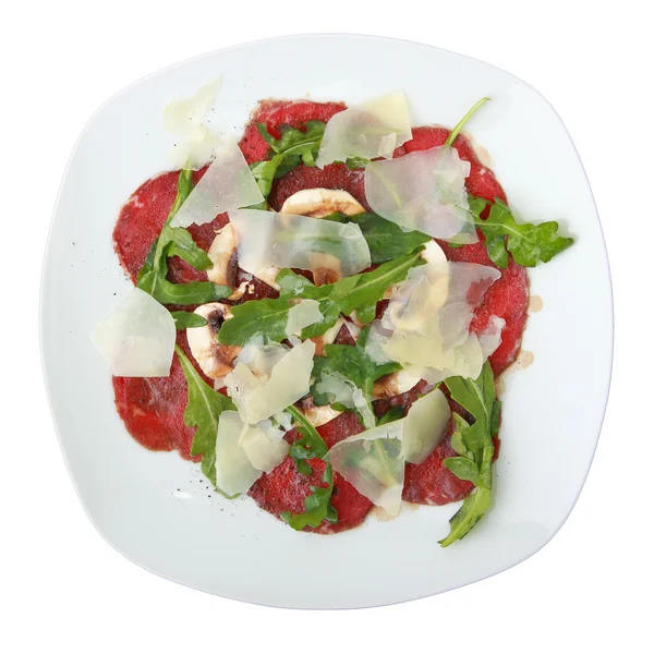 Beef carpaccio — Stock Photo, Image