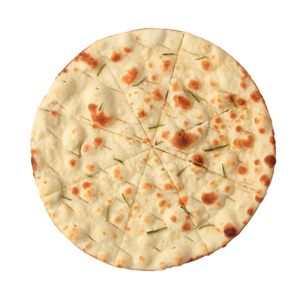 Focaccia with rosemary - top view — Stock Photo, Image
