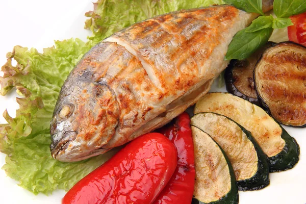 Grilled Dorado — Stock Photo, Image