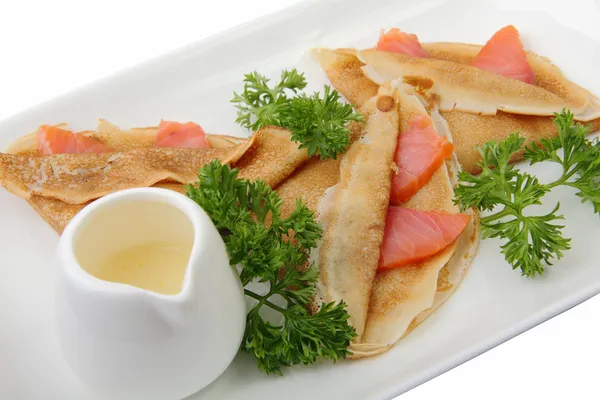 Krep somon ile yakın çekim