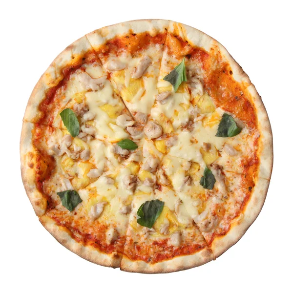 Pizza hawajska — Zdjęcie stockowe