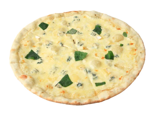 Pizza with cheese — Stock Photo, Image