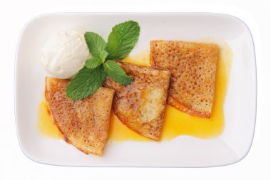 dondurma ile üç gözleme