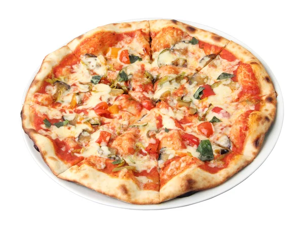 Pizza vegetarian — Stock Photo, Image