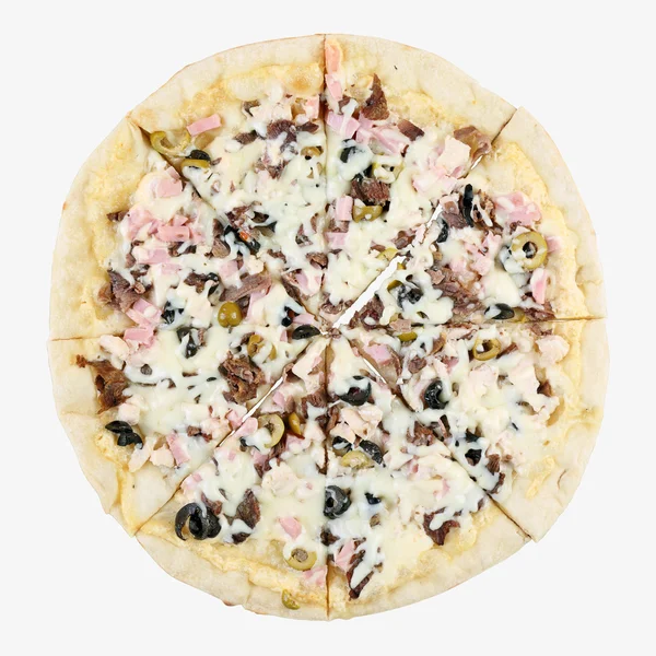 Pizza cassoulet — Stock Photo, Image