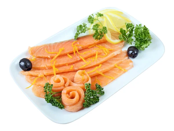 ?zalm segmenten — Stockfoto