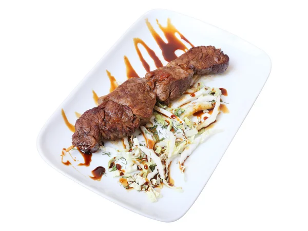 Veal of skewer — Stock Photo, Image