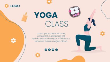 Sosyal medya, Ig Besleme, Kart, Selamlama, Yazdırma ve Web İnternet Reklamları İçin Uygun Kare Arkaplanı Düzenlenebilir Yoga ve Meditasyon