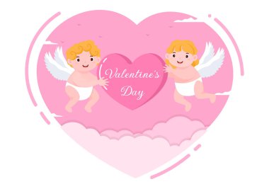 Sevgililer Gününüz kutlu olsun. 17 Şubat 'ta Sevimli Aşk Tanrısı, Bulutlardaki Aşk Kartı Melekleri' yle birlikte anıldı.