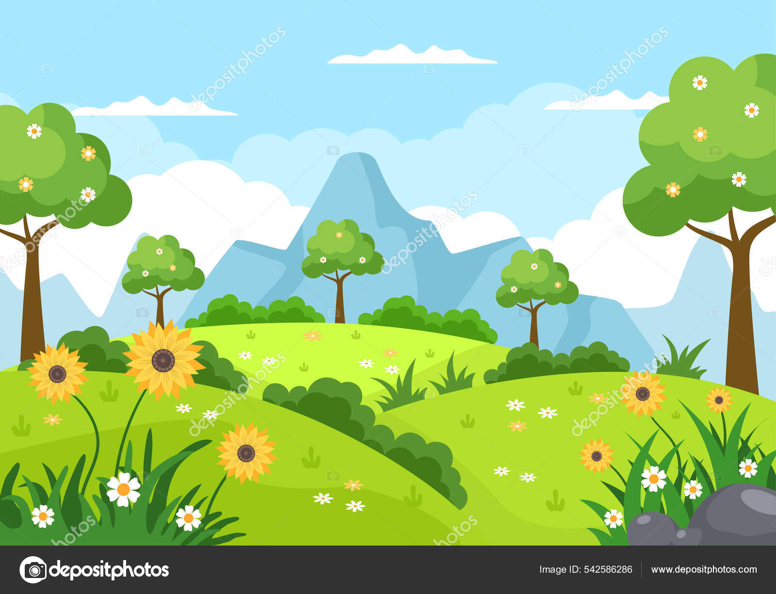 Animated Spring Wallpaper Nature Spring Time Landscape Background