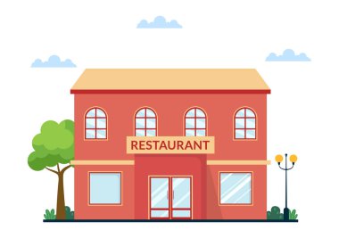 Restoran Derecelendirme Şablonu El Çizimi Çizimi Düz Çizim Müşteri Geribildirimi, Oran Yıldızı, Uzman Görüş ve Çevrimiçi Araştırma