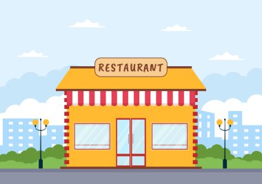 Restoran Derecelendirme Şablonu El Çizimi Çizimi Düz Çizim Müşteri Geribildirimi, Oran Yıldızı, Uzman Görüş ve Çevrimiçi Araştırma