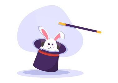 Sihirbaz İllüzyonist Sihirbazlar Sihirbazlık ve Sihirli Asayı Şablon El Çizim Çizim Çizimi Çizimi Sahnesinde Gizemli Şapkasının üzerinde Sallıyor