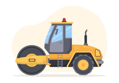 Yol Yapımı ve Otoyol Bakım İşçileri, Düz El Çizim Şablonu Üzerinde Sondaj Makinesi ile Asfalt Yollar üzerinde çalışıyor