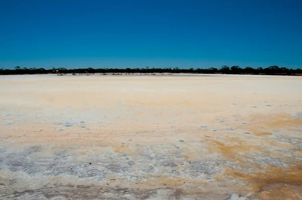 Солоне Озеро Західної Австралії — стокове фото
