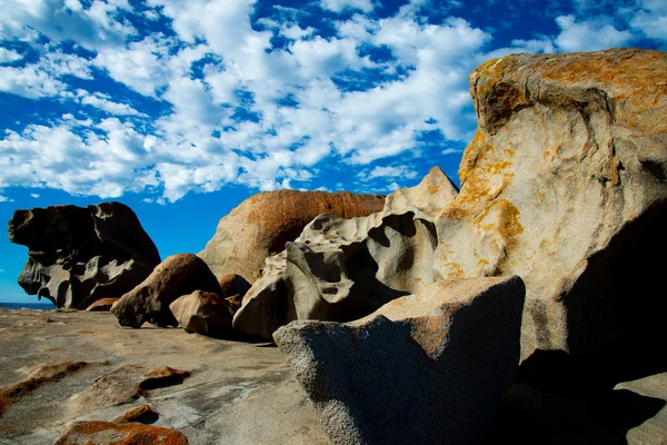 Opmerkelijke Rotsen Kangoeroe Eiland Australië — Stockfoto