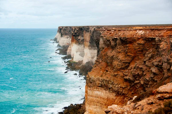 Bunda Cliffs Nullarbor National Park Australia — Stockfoto