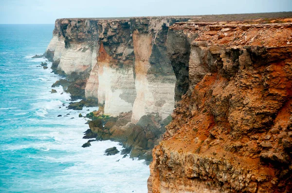 Bunda Cliffs Nullarbor National Park Australia — Stockfoto