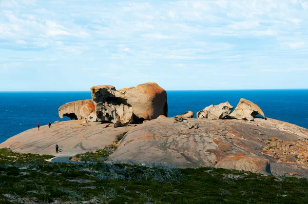 Figyelemre Méltó Sziklák Kenguru Sziget Ausztrália — Stock Fotó