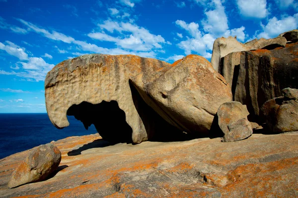 Figyelemre Méltó Sziklák Kenguru Sziget Ausztrália — Stock Fotó