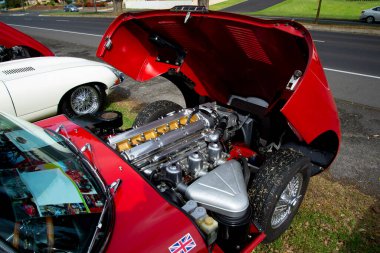 Engine of a Classic Car