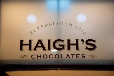 Adelaide, Australia - May 1, 2022: Haigh's Chocolates founded in 1915