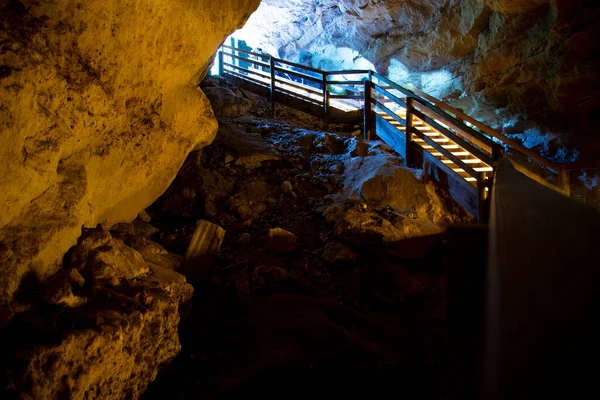 Печера Енгельбрехт Південна Австралія — стокове фото
