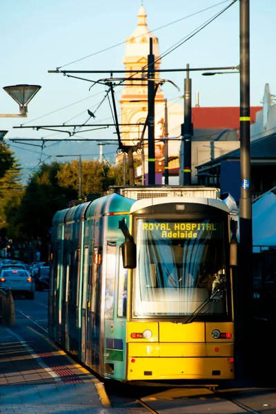 City Tram Glenelg South Australia — Zdjęcie stockowe