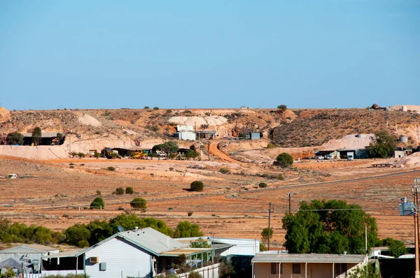 stock image Town of Coober Pedy - Australia