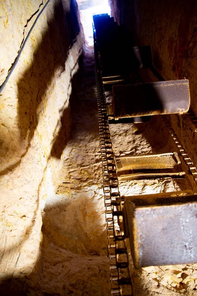 Open Mining Shaft Coober Pedy Australia — ストック写真