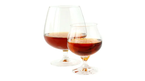 Dos vasos de brandy —  Fotos de Stock