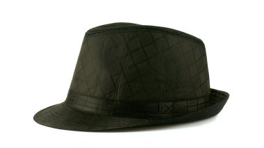 Man,s black hat clipart
