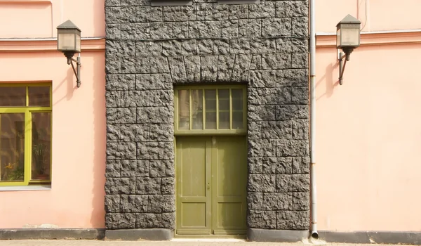 Entrance to the building — Stock Photo, Image