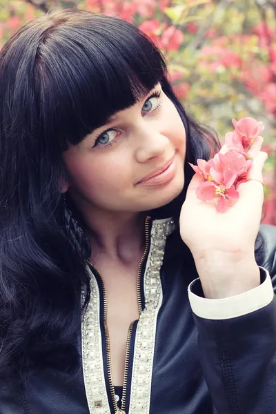 Portrait of the beautiful girl — Stock Photo, Image