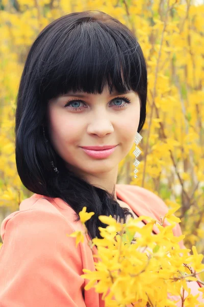 Retrato de otoño de hermosa chica — Foto de Stock