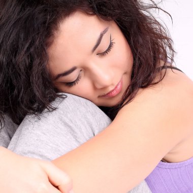 tatlı kadın portresi