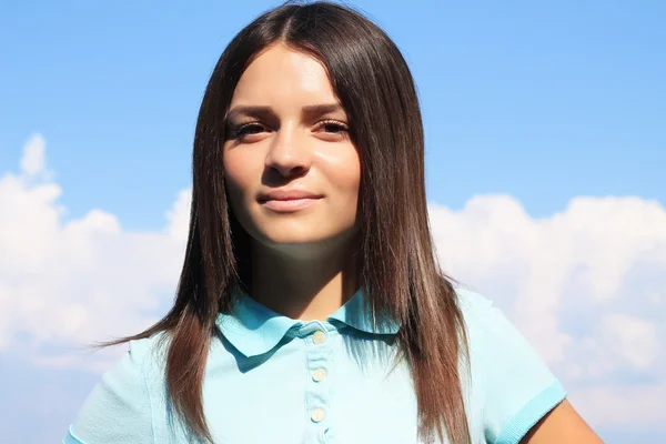 Deportiva chica adolescente — Foto de Stock