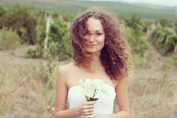 A beautiful bride — Stock Photo, Image