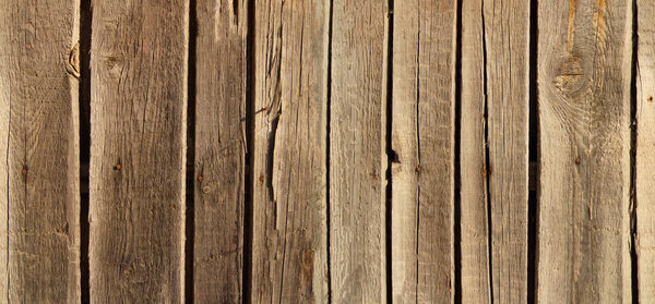 The texture of an old wooden board. Seamless horizontally.     .   .  .     .   .                            