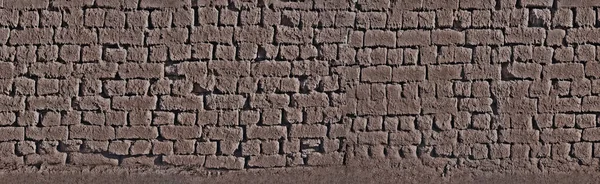 Безшовна Текстура Глиняної Стіни — стокове фото