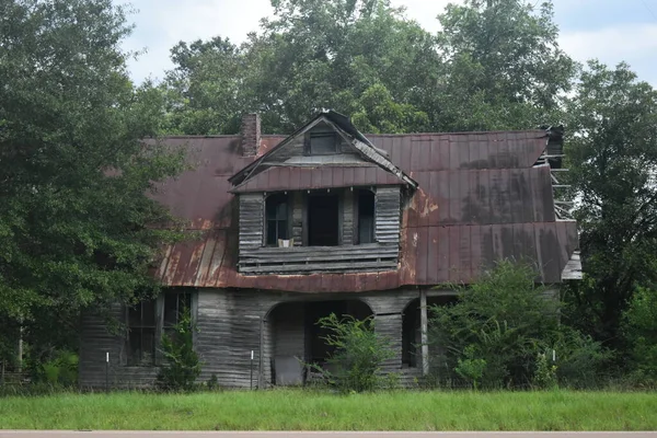 Abandoned House Side Road Mississippi — Stock Photo, Image