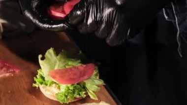 Hamburger pişireceğim.