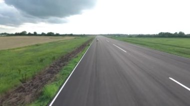 drag race speed car road modern